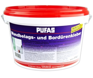 PUFAS Wandbelags- und Bordürenkleber | 5,0 kg