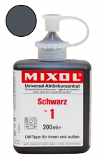 Mixol Abtönkonzentrat 01 Schwarz 200 ml