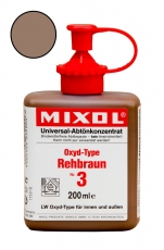 Mixol Abtönkonzentrat 03 Oxyd-Rehbraun 200 ml