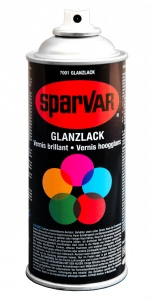 SparVar - Acryl-Spray Klarlack | seidenglänzend | 400 ml