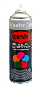SparVar - Baustellen-Markierungsspray mit Überkopfventil | 500 ml