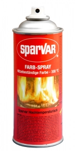 SparVar - Hochtemperaturlackspray | Anthrazit-Metallic | 400 ml