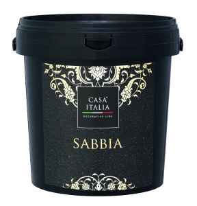 CASA ITALIA Sabbia - Effektfarbe mit Sandstruktur | 2,5 Liter