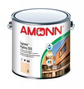 AMONN - Lignex Hydro Oil - Schnelltrocknendes Öl auf Wasserbasis für Holz im Außenbereich 2,5l